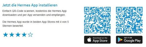 hermes code scanen|hermes app installieren.